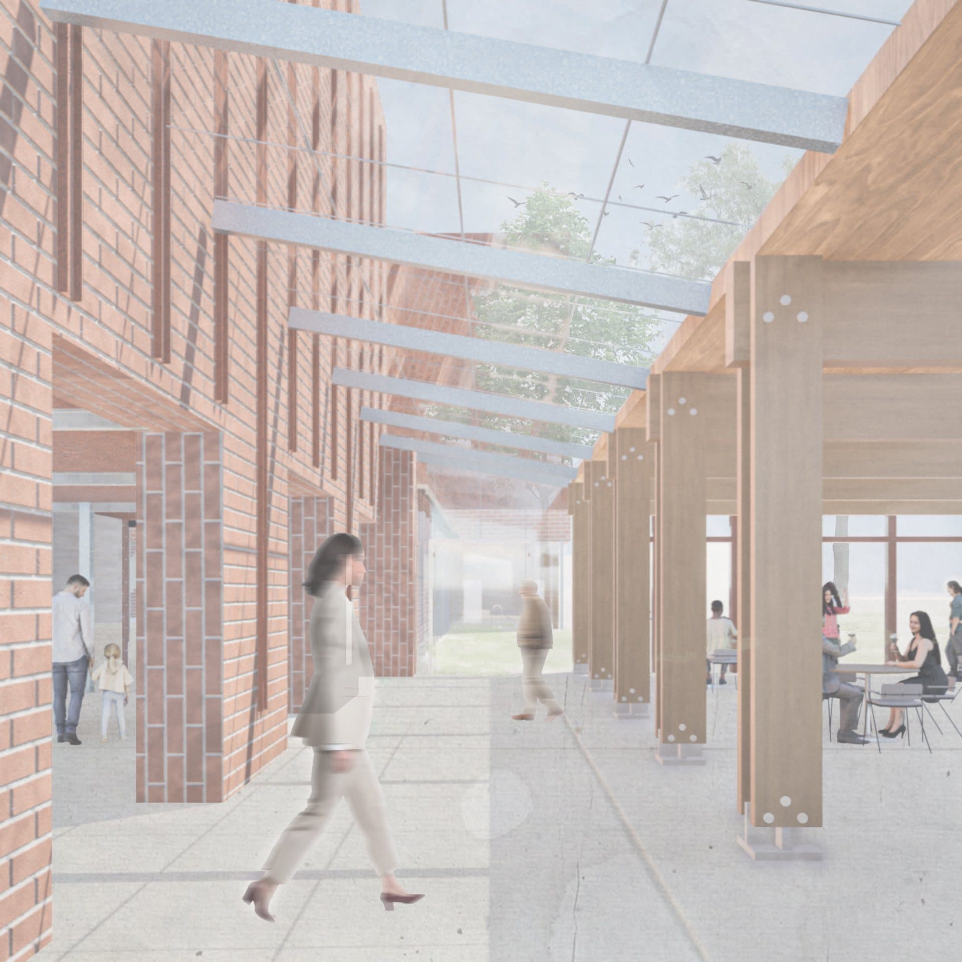 Interior street view, 2025