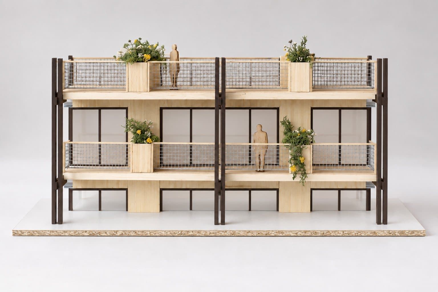 De Schakel, 1:20 facade model, 2024